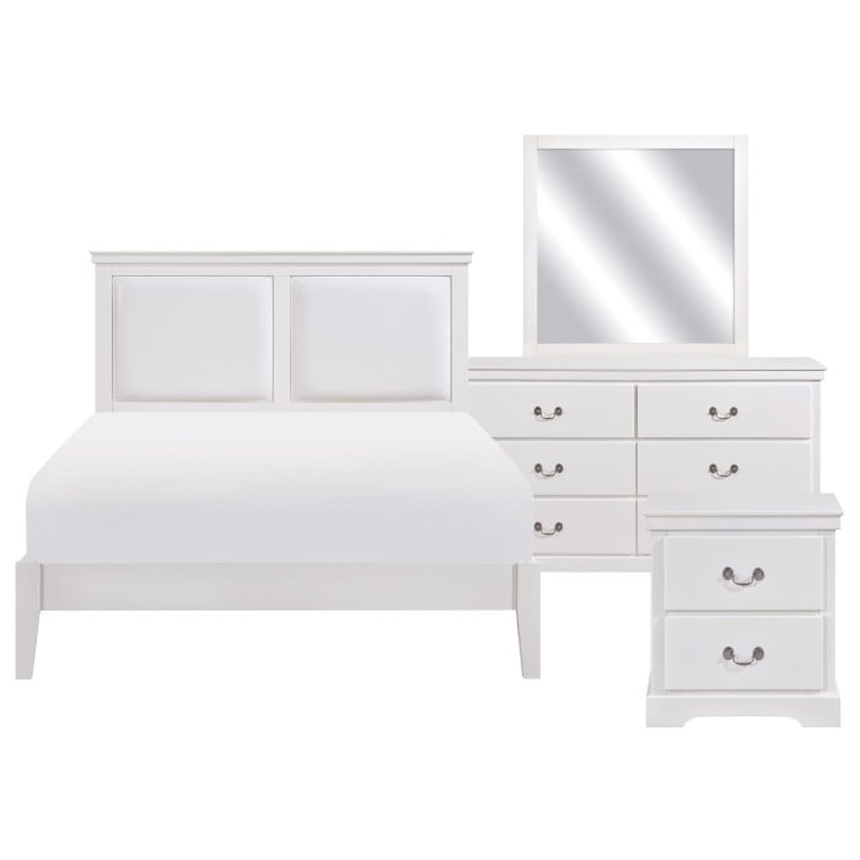 Homelegance Furniture Seabright 4-Piece Queen Bedroom Set