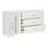 Homelegance Furniture Kerren Dresser, LED Lighting