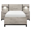 Homelegance Furniture Zephyr 5pc Set Twin Wall Bed (TB+2NS+2NS-P)