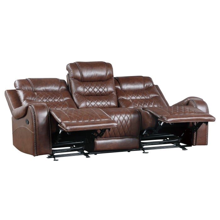 Homelegance Putnam 3-Piece Manual Reclining Living Room Set