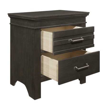 2-Drawer Nightstand