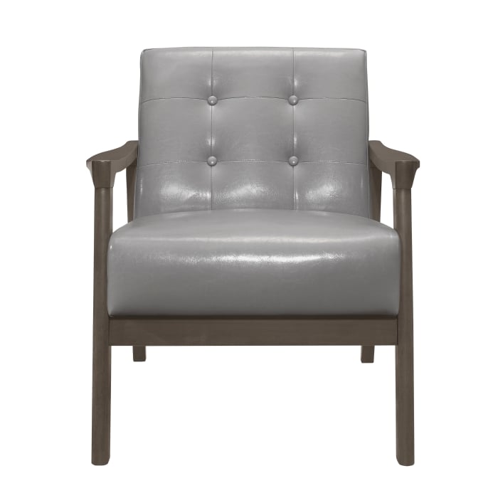 Accent Chair with Button Tufting