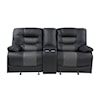 Homelegance Furniture Fabian Reclining Loveseat