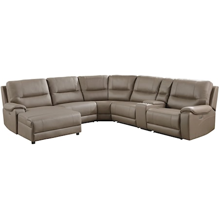 6-Piece Power Reclining Sectional Sofa