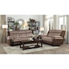 Homelegance Chai Double Reclining Sofa