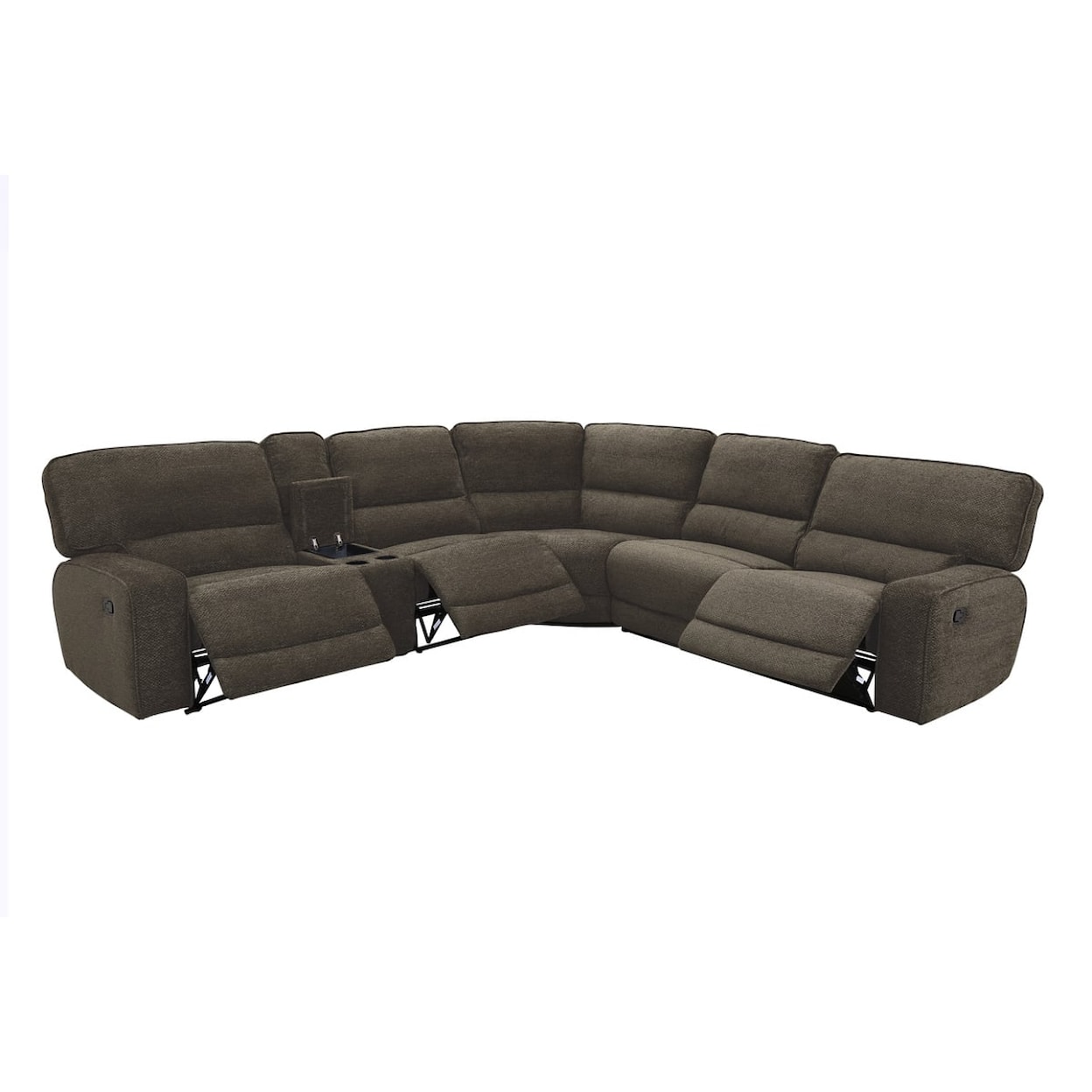 Homelegance Shreveport 6-Piece Modular Reclining Sectional