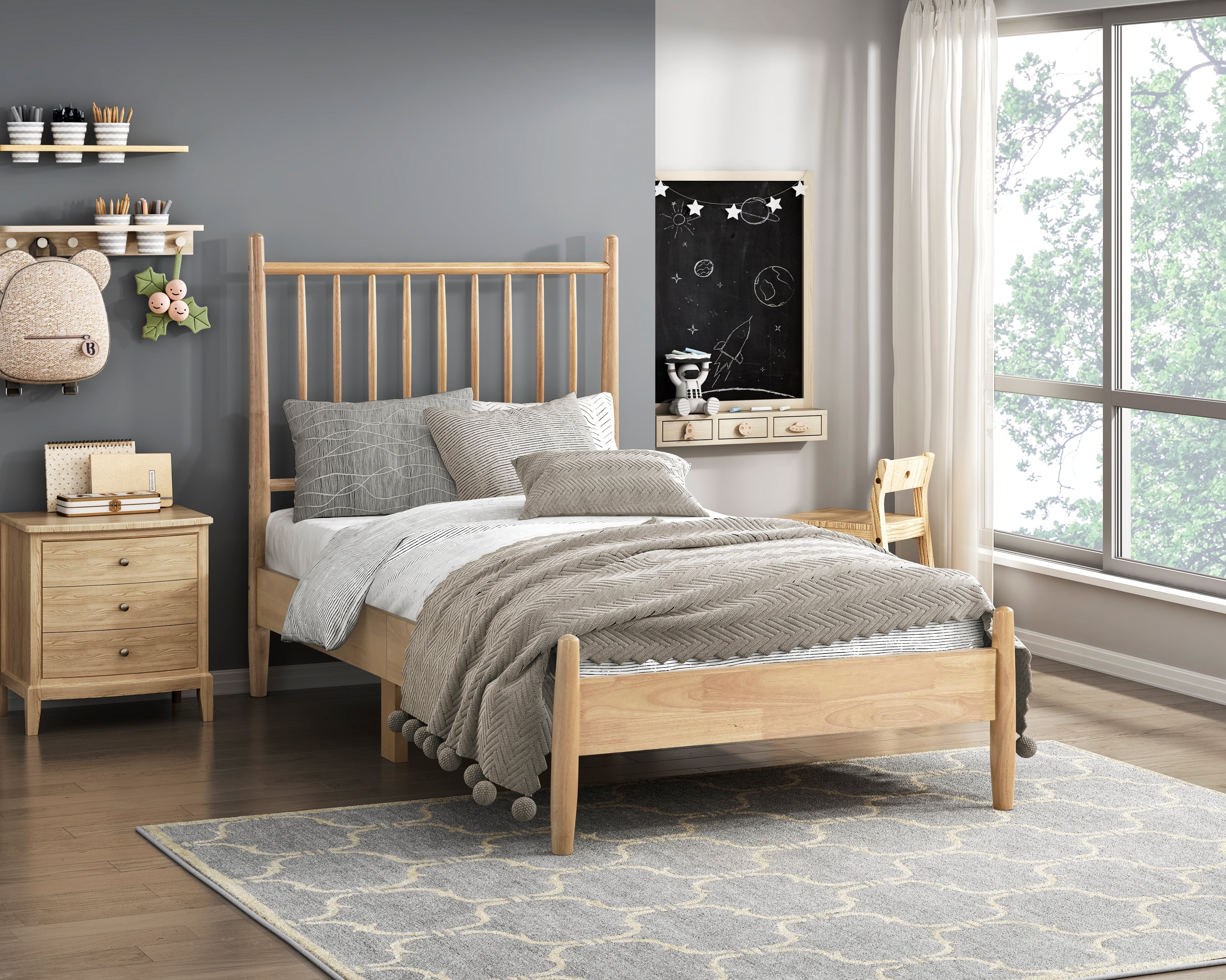 Homelegance Brickell Twin Platform Bed