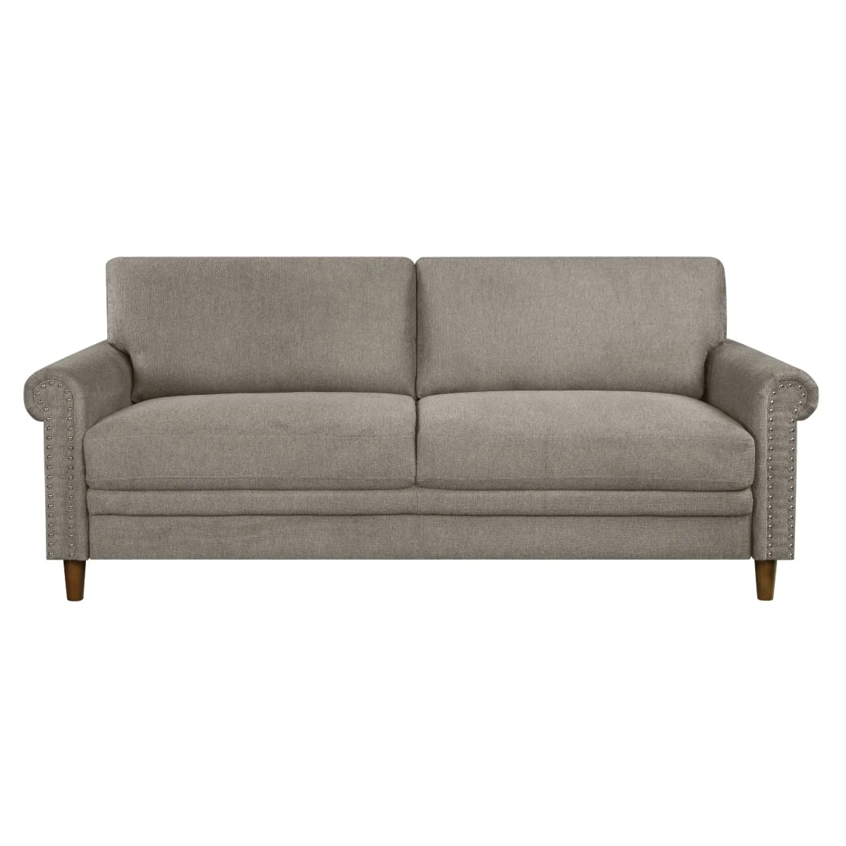 Kinsale 9240GBR-3 Transitional Sofa with Nailhead Trim on Rolled Arms ...