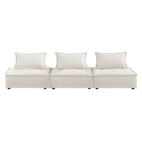 Contemporary Ottoman Style Sofa