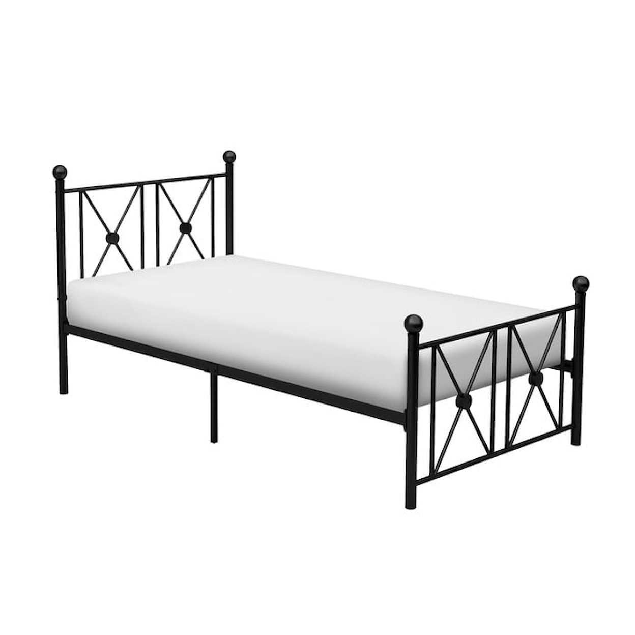 Homelegance Mardelle Twin Metal Platform Bed