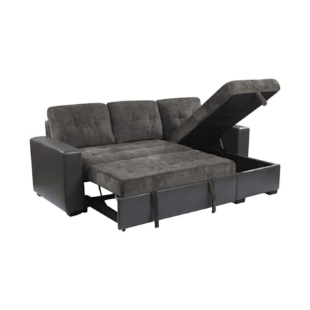 2-Piece Reversible Sectional Sofa