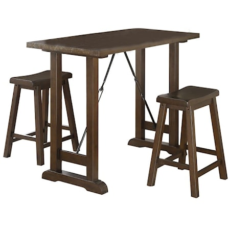 3-Piece Counter Height Set