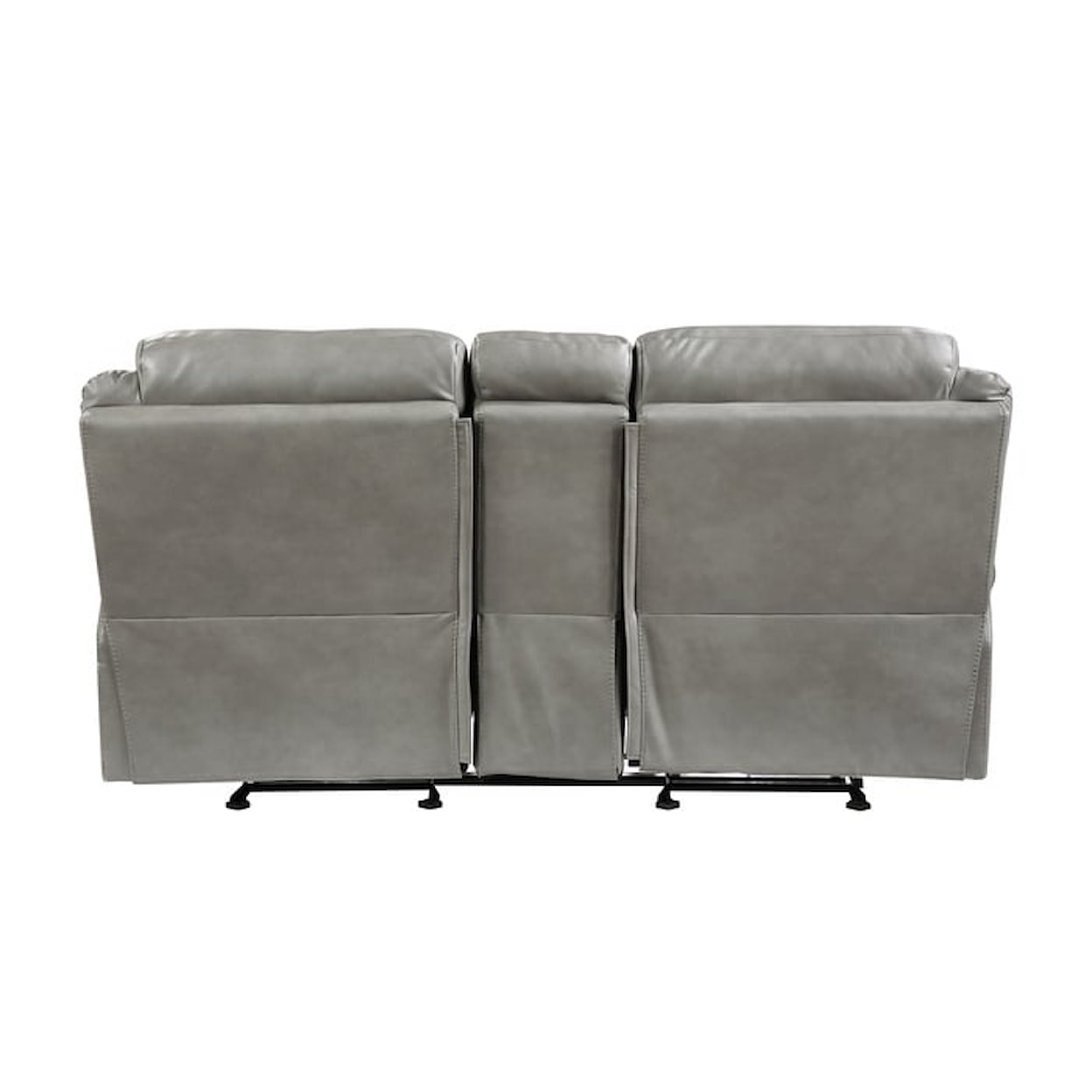 Homelegance Furniture Aram Double Glider Reclining Loveseat