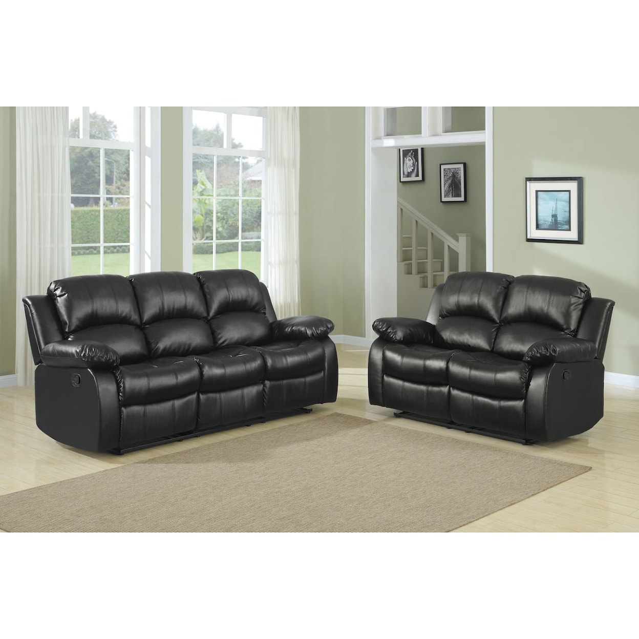 Homelegance Furniture Cranley Double Reclining Sofa