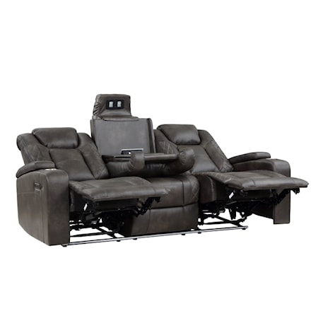 Double Power Reclining Sofa