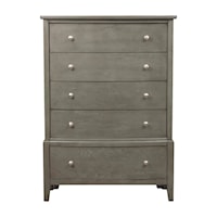 Contemporary Chest with 5 Drawers