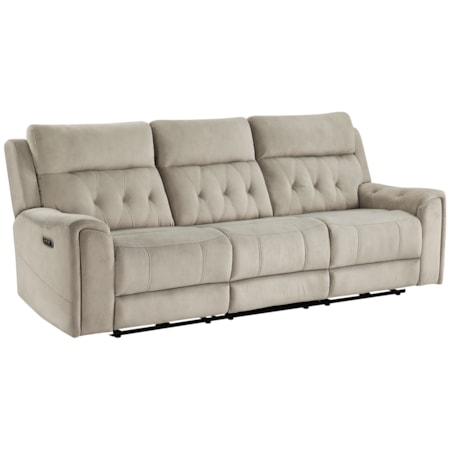 Dual Power Reclining Sofa