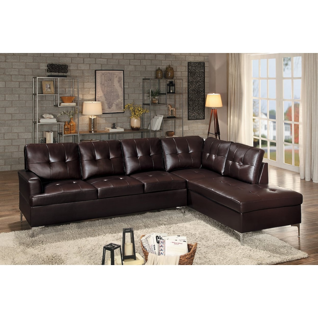 Homelegance Barrington 2-Piece Sectional