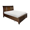 Homelegance Cumberland King Sleigh  Bed with FB Storage