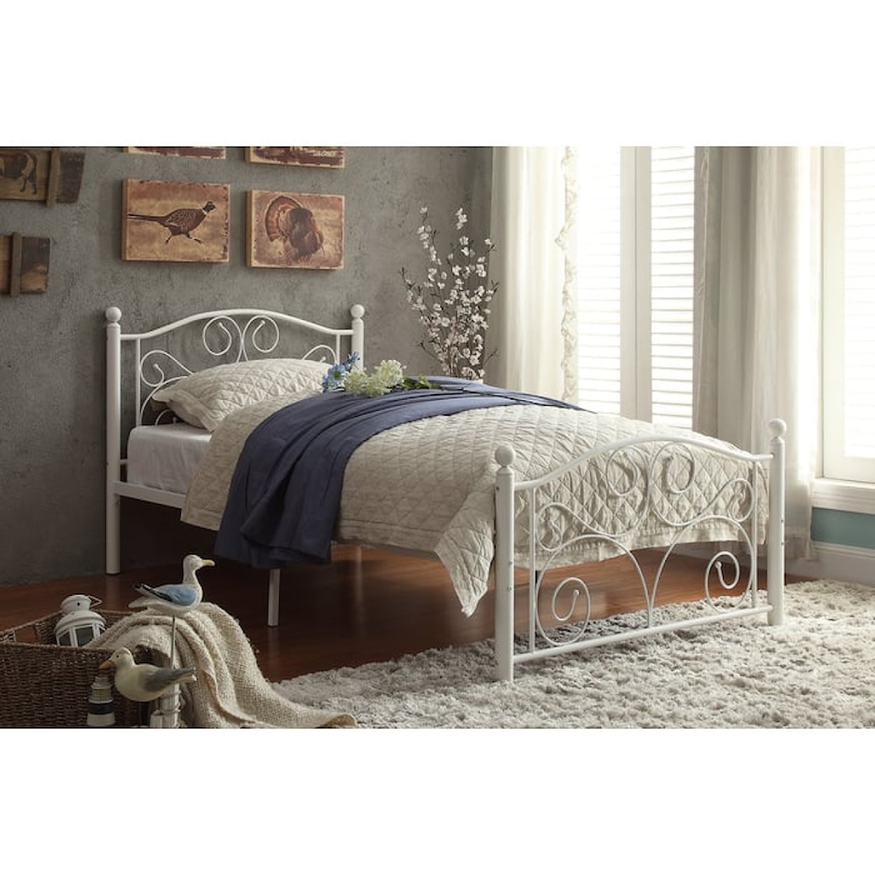 Homelegance Pallina Twin  Bed