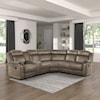 Homelegance Furniture Centeroak 3-Piece Reclining Sectional