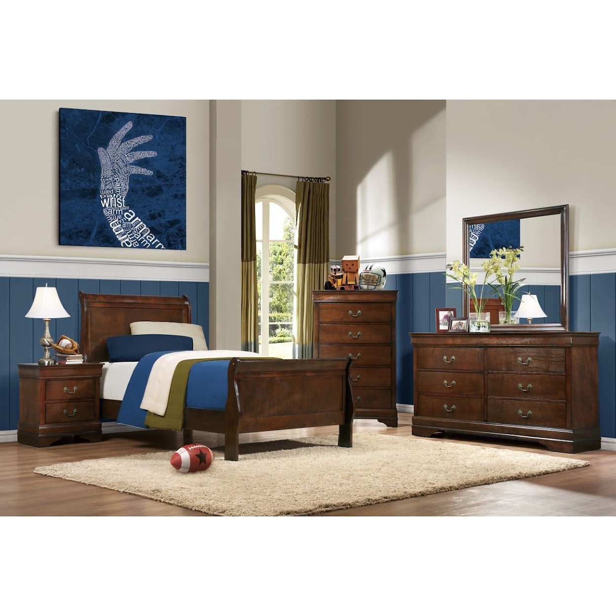 Homelegance Mayville Twin Bed