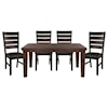 Homelegance Furniture Ameillia 5-Piece Dining Set