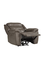 Homelegance Furniture Kennett Transitional Power  Double Reclining Sofa with Power Headrests and USB Ports