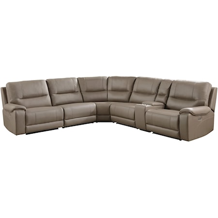 6-Piece Power Reclining Sectional Sofa