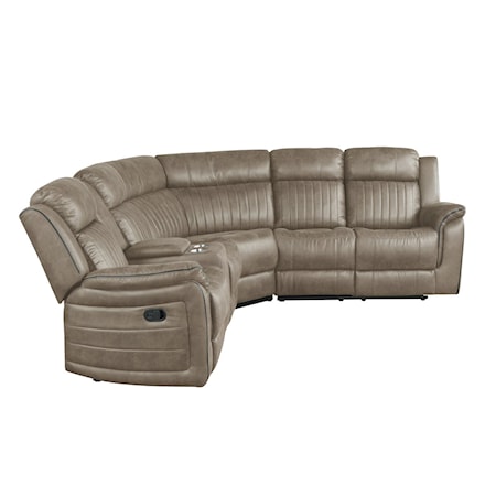 3-Piece Reclining Sectional Sofa