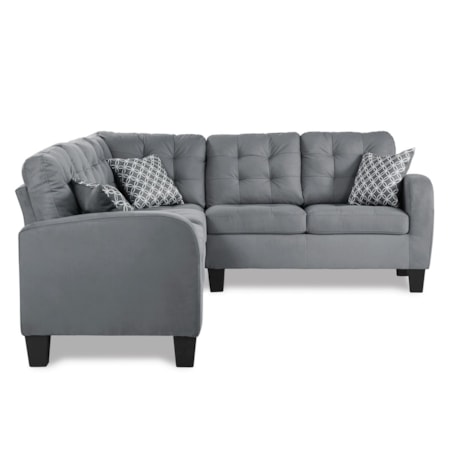 2-Piece Reversible Sectional Sofa