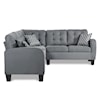 Homelegance Furniture Sinclair 2-Piece Reversible Sectional Sofa