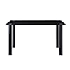 Homelegance Furniture Florian Dining Table, Glass Top