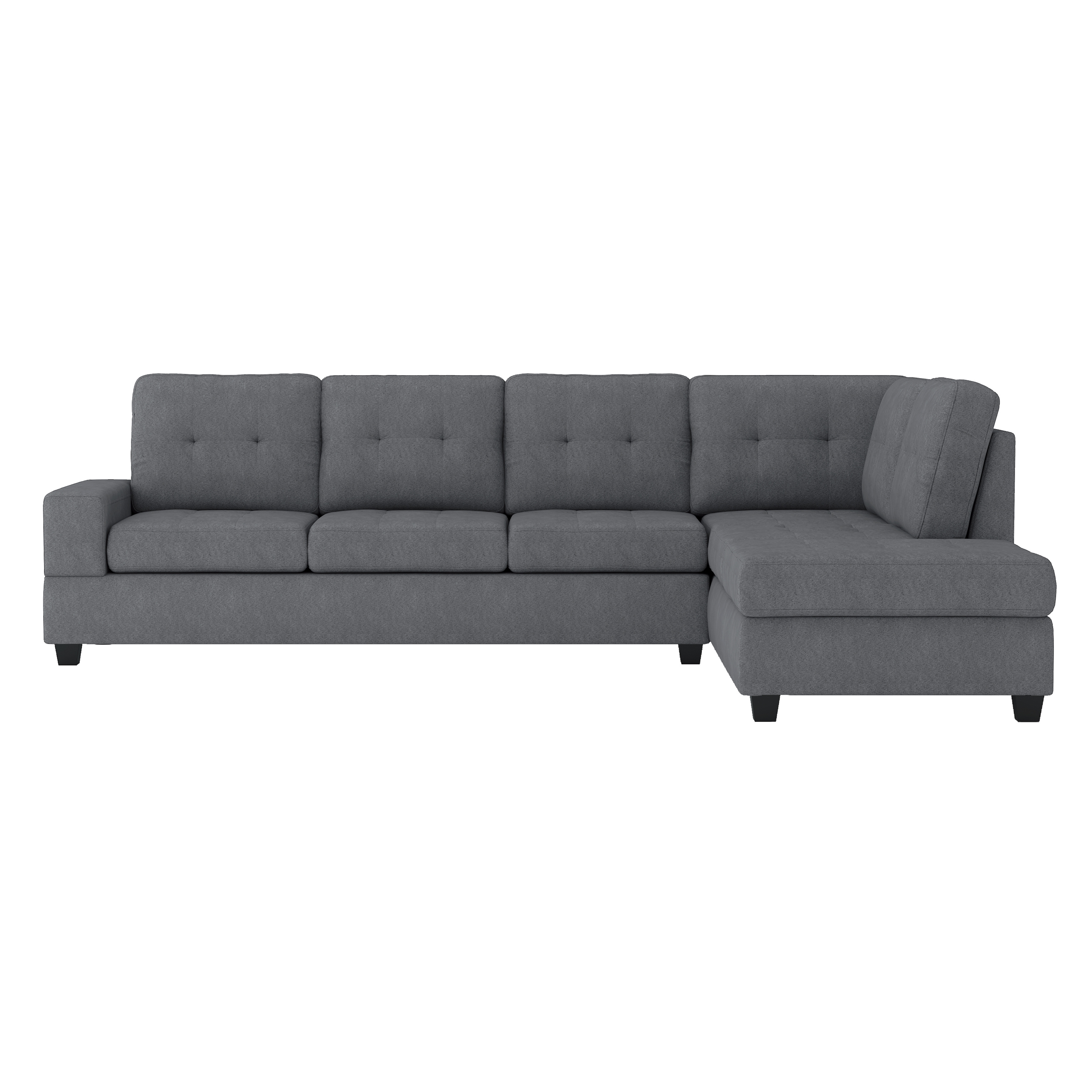 2-Piece Reversible Sectional Sofa