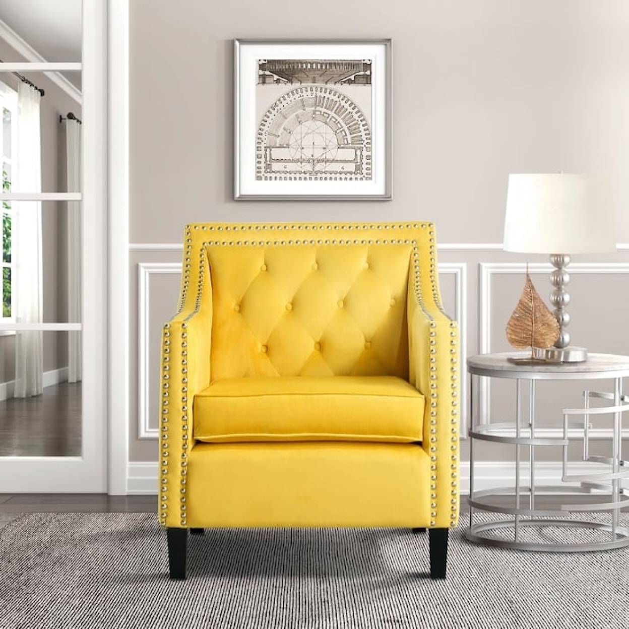 Homelegance Furniture Grazioso Accent Chair
