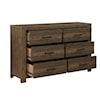 Homelegance Conway 6-Drawer Dresser