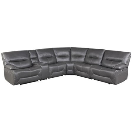 6-Piece Power Reclining Sectional Sofa