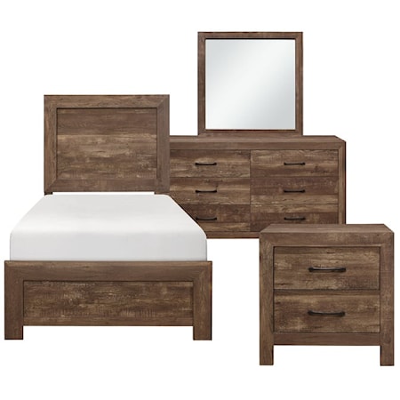 4-Piece Twin Bedroom Set