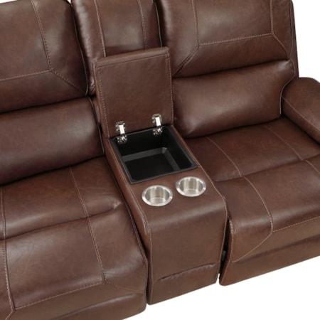 Double Glider Reclining Loveseat