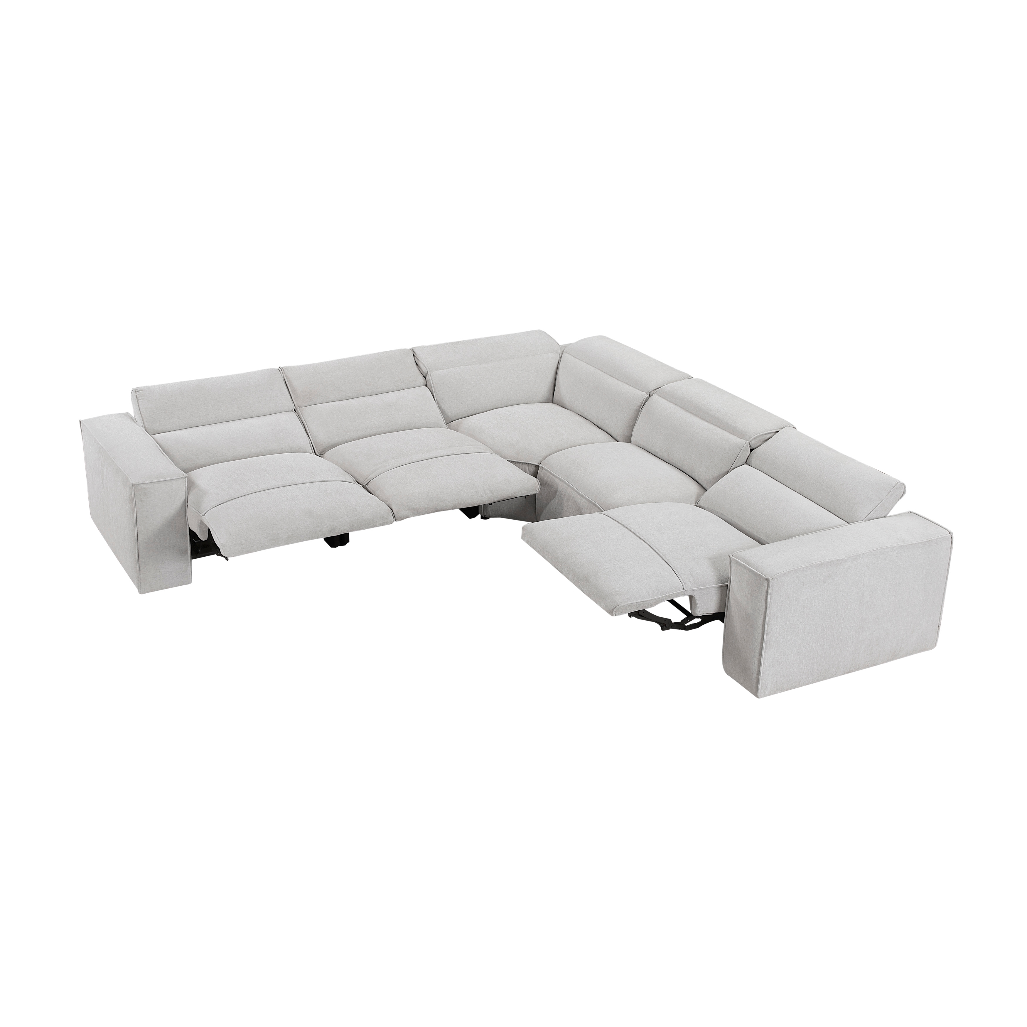 5-Piece Power Reclining Sectional Sofa