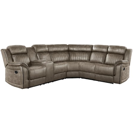 3-Piece Reclining Sectional