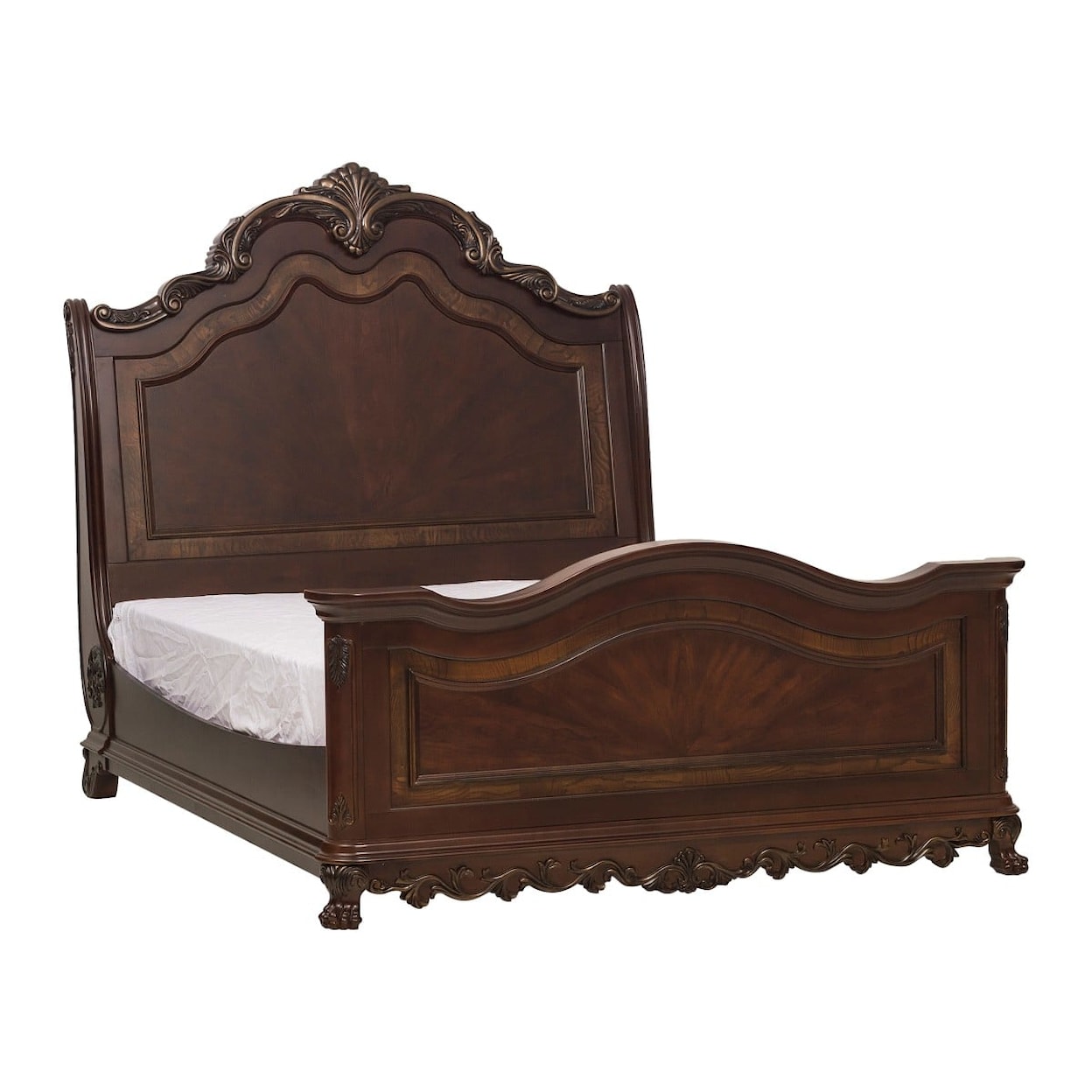 Homelegance Furniture Deryn Park Eastern King Sleigh Bed