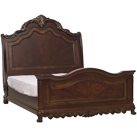 Queen Sleigh Bed