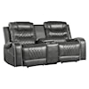 Homelegance Putnam Power Double Reclining Loveseat