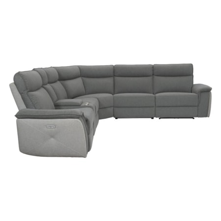 6-Piece Modular Power Reclining Sectional