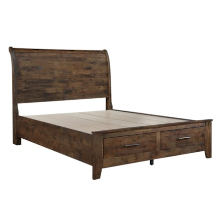 King Sleigh Bed