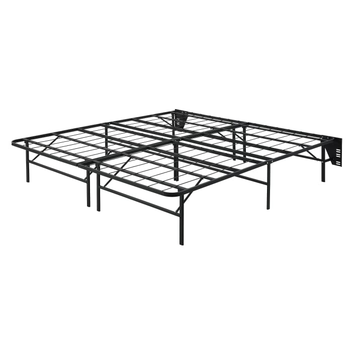 Homelegance Elevated King Foldable Metal Platform Bed Frame