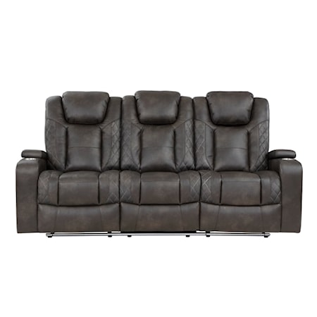 Double Power Reclining Sofa