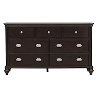 Traditional Dresser with 7-Drawers