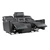 Homelegance Furniture Burwell Double Power Reclining Sofa